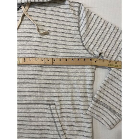 Rails Men's Smith Hoodie Nautical Gray Rhine Stripe Pocket NEW $118 NWT Size XL - Picture 6 of 8